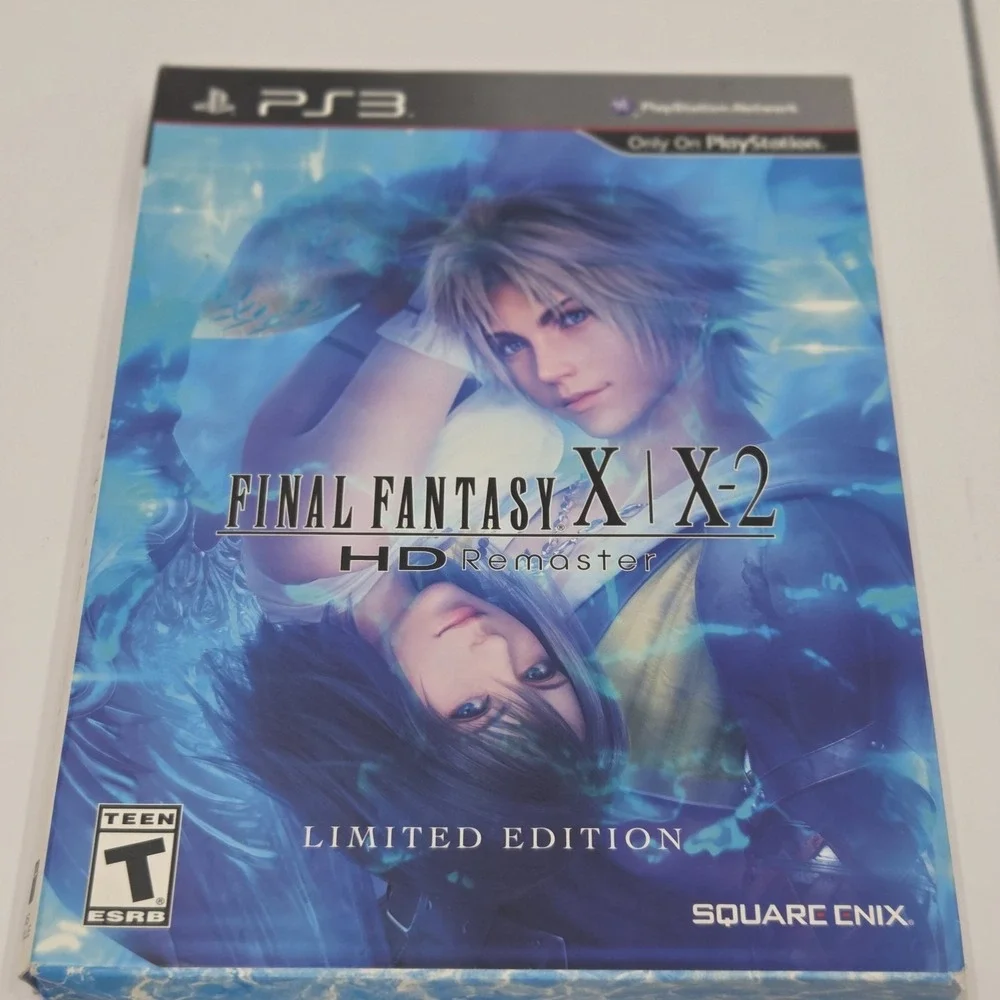 Final Fantasy X X-2 HD Remaster Limited Edition Sony PlayStation 3 PS3 Game Art